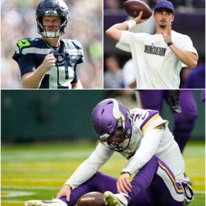 From Victory to Heartbreak — When Sam Darnold Walked Past His Own Celebration to Comfort Rookie Max Brosmer, Creating a Moment Fans Call One of the Most Beautiful in NFL History -hti