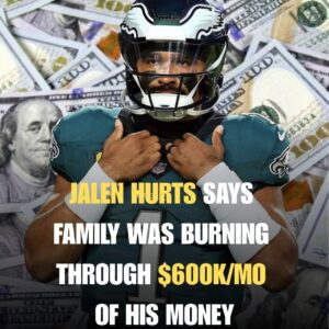 “Jalen Hurts’ terrifying financial confession shocks the NFL world: how nearly $600,000 a month almost destroyed his family, his career, and everything he built.” - nh