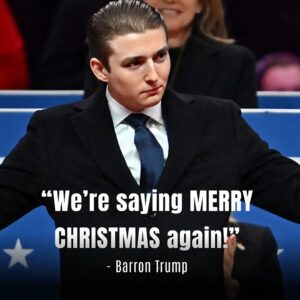 White House Freezes as Barron Trump Delivers a Christmas Message That Stuns Advisors, Reporters, and Even the President_tl