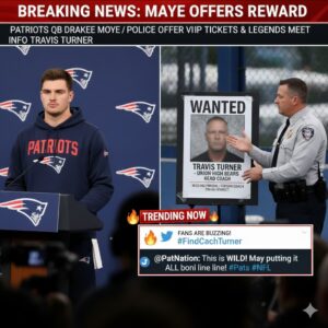 New England Patriots’ Star Drake Maye Joins Forces with Police in Heart-Wrenching Search for Missing Union High Coach, Offering Exclusive VIP Gillette Stadium Experience for Anyone Who Helps Solve the Mystery-lq