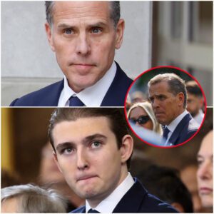 Bar.ron Trump Stuns the Crowd, Silences Hunter Biden in Unforgettable Stage Showdown -du