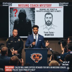 A Heart-Stirring Citywide Plea: How Chicago’s Beloved Quarterback Sparks Hope, Unites a Community, and Launches a High-Stakes Hunt for Answers Behind a Coach’s Mysterious Disappearance-lq