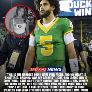 💔 SHOCKING TRAGEDY HITS OREGON DUCKS QUARTERBACK DANTE MOORE: Girlfriend Brianna Aguilera’s Unexpected Death Leaves Him Devastated, Fans in Tears, and the College Football World Stunned - tuta