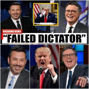 Late-Night Meltdown: Kimmel and Colbert Roast Trump Mercilessly Live After His Hilarious Cancellation Backfire -du