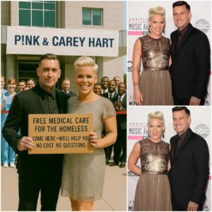 P!nk & Carey Hart Stun the World by Personally Building a Free Hospital for the Homeless, Leaving Millions in Tears -du