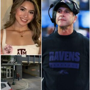 “Heartbreaking Tragedy Shakes College Football as Legendary Baltimore Ravens Coach John Harbaugh Breaks Down Publicly While Paying Tearful Tribute to Texas A&M Student Brianna Aguilera”