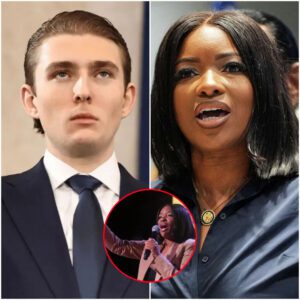 Jasmine Crockett Silences Barron Trump in Explosive On-Air Showdown That Shocks the Studio and Dominates the Internet Worldwide -du