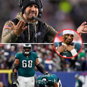 “Nfl erupts in shocking fury as JALEN HURTS exposes locker room chaos and forces NICK SIRIANNI to expel a player forever” - nh