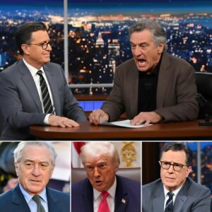 Hollywood Shakes as Colbert and De Niro Unleash Fierce Live-TV Showdown That Sends Shockwaves Through Politics, Entertainment, and Millions Watching Everywhere_tl
