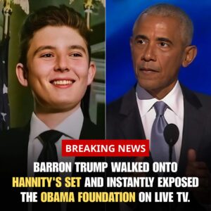 BREAKING: “Barron Trump Just Ended the Obama Era on Live TV” — The Shocking Showdown That Set Washington on Fire - th