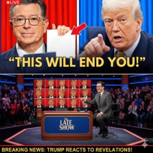 The Night Colbert Unleashed a Shocking, Heart-Stirring, Crowd-Roaring Satirical Bombshell That Exposed Trump’s Supposed Past and Sent the Entire Studio Into Absolute Electrifying Chaos Live on Air-lq
