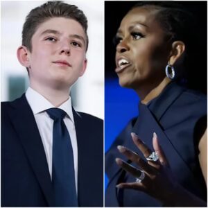 Michelle Delivered a 20-Minute Masterpiece — But Barron’s Unexpected 2-Minute Shockwave Left the Entire Nation Talking for Days -du
