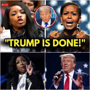 🔥 “The Moment That Stunned a Nation: How Jasmine Crockett and Michelle Obama Turned T***p’s Chaos Into a Public Spectacle He Never Saw Coming, Leaving America Speechless” 🔥 - Tyta