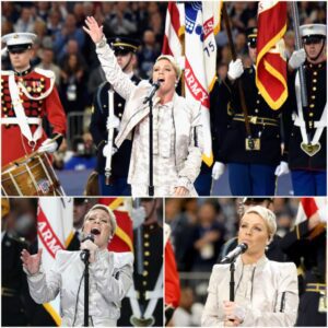 P!nk’s National Anthem Turns Thanksgiving Stadium Silent in Awe as America Witnesses the Most Emotional Performance in Years -du