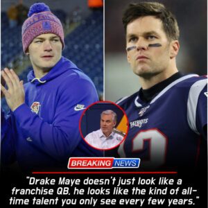 “From Silence to Shockwaves: How Drake Maye’s Once-in-a-Generation Talent, Colin Cowherd’s Bold Prediction, and the Ghost of Tom Brady Could Ignite the Patriots’ Most Emotional, Unbelievable, Dynasty-Rebirth Story Yet.” -hti