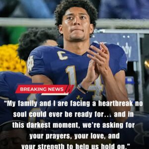 “Football World Breaks Down in Tears as Kyle Hamilton Reveals Heart-Shattering Family Tragedy That Stops the Entire Nation Cold” - nh