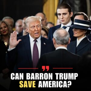 Barron Trump Makes Rare Public Appearance With Father, Sparking Debate Online - th