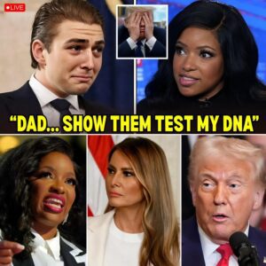 BREAKING: Barron Trump Tries to Interrupt Jasmine Crockett — Her Comeback Freezes the Room ⚡ - th