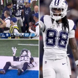 “Fans Furious as CeeDee Lamb Collapses With Terrifying ‘Fencing Posture’ Injury — Cowboys Nation Demands Answers After Horrific On-Field Scene” - nh