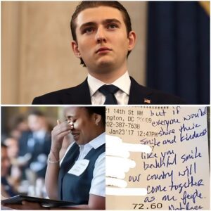 Waitress Bursts Into Tears After Reading Barron Trump’s Note on the Bill - th