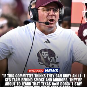 Chaos Erupts Nationwide as Mike Elko Accuses Playoff Committee of Sabotaging Texas A&M With a Rigged, Ever-Shifting System Designed to Bury SEC Contenders - tuta