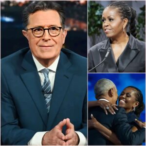 “The Electrifying Moment That Stopped the World: How Michelle Obama’s Fiery Tribute to Stephen Colbert at the 2025 Women of Impact Summit Ignited a Global Sh.o.c.k.w.a.v.e of Courage” - Tyta