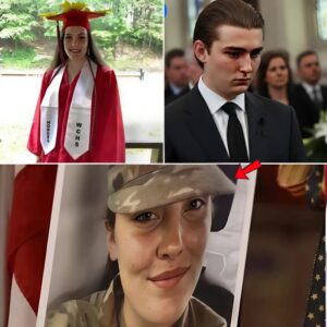 “Barron Trump Pauses at National Guardswoman’s Funeral, Creating a Quiet, Unforgettable Moment That Moved Attendees and Highlighted Genuine Compassion”_tl