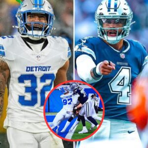 "Furious Dak Prescott Erupts Over Brutal Jack Campbell End-Zone Hit and Lions’ Controversial Calls That Spark National Outrage” - nh