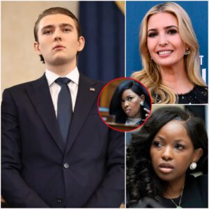 Barron Trump Fires Back as Jasmine Crockett Escalates Feud Online — A Political Clash No One Saw Coming Goes Nuclear -du
