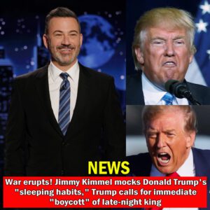 Jimmy Kimmel’s Fiery Attack on Trump Sparks Explosive Backlash as Former President Calls for National Boycott of Late-Night TV -du
