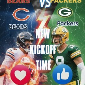 A Sudden Twist Shakes the Entire NFL World as the Bears–Packers Rivalry Is Thrown Into the Spotlight With a Stunning Prime-Time Switch That Changes Everything-lq