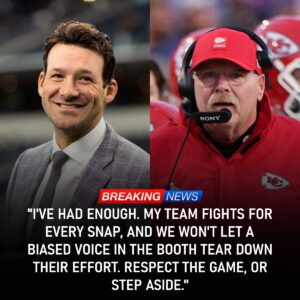 CBS SHOCKS NFL FANS BY REMOVING TONY ROMO FROM ALL KANSAS CITY CHIEFS GAMES AFTER EXPLOSIVE BIAS BACKLASH ERUPTS ONLINE - vti