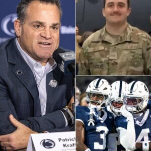 Penn State President Pat Kraft Suspends Five Players Indefinitely Over ‘Disrespectful’ Actions Toward National Guardsman Andrew Wolfe, Sparking Nationwide Outrage! - tuta