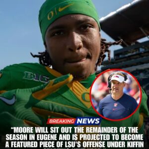 SHOCKING COLLEGE FOOTBALL TRANSFER BOMBSHELL: Oregon Ducks’ Star WR Dakorien Moore Set to Join LSU Following Lane Kiffin, $2 MILLION NIL DEAL IGNITES Nationwide Frenzy! - tuta