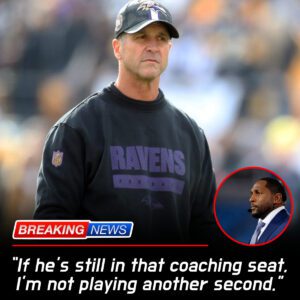 “Breaking: Baltimore Ravens Star Nate Wiggins Publicly Challenges Head Coach John Harbaugh, Sparking Locker Room Turmoil, Social Media Firestorm, and Forcing Legend Ray Lewis to Intervene Amid Explosive Fallout”-HTI
