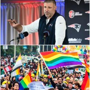 “Breaking: New England Patriots Head Coach Mike Vrabel Sparks Nationwide Controversy with Refusal to Participate in L.G.B.T. Pride Weekend Initiative, Igniting Fan Backlash, Player Debate, and Media Firestorm”-HTI