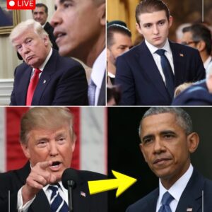 The Shocking Moment Trump Tried to Crush Obama’s Legacy but Was Hit by the Most Heart-Stopping, Nation-Shaking Comeback Ever Delivered on an American Stage - pm