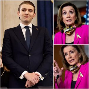 Barron Trump Stuns Policy Forum as His 28-Second Counterattack Leaves Nancy Pelosi Speechless and Sparks a Financial Disclosure Uproar -du
