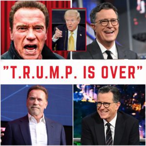 Colbert and Schwarzenegger’s Live Takedown Sends T.r.u.m.p Into a Frenzied Meltdown as Mar-a-Lago Spirals Into Complete Chaos Overnight -du