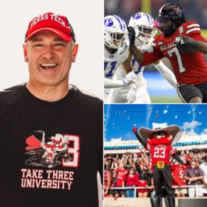 A Flood of Emotion and Unwavering Gratitude: Joey McGuire’s 19 Sacred Words That Cemented the Bond Between Texas Tech and the Red Raider Nation After the Dominant Victory Over BYU, A True Testament to Unconditional Faith and Fight (28 Words) 🌟-lq