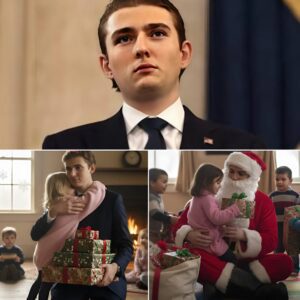 “He Walked In Without a Single Camera, Gave Gifts to Every Child, and Then Whispered Words That Stopped the Room — The Heartbreaking Christmas Moment Barron Trump Changed an Orphanage Forever”_tl