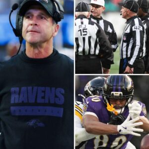 “Ravens Fans Explode in Fury as Harbaugh Unleashes Shocking Outburst After Isaiah Likely’s Stolen TD and Referee Suspensions” - nh