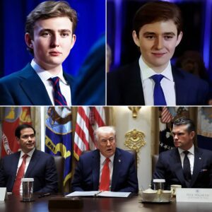 “Barron Trump, Only 19, Quietly Enters a High-Level Investment Conference, Faces Immediate Expulsion, Yet Responds Calmly and Courageously, Leaving Senior Officials Speechless and Entire Room Frozen in Tension”_tl