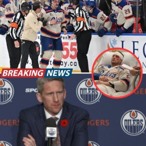 “Connor Clattenburg’s Season Destroyed After Horrific High-Stick Injury, Oilers Fans Stunned, Knoblauch Expresses Heartbreaking Devastation” - nh