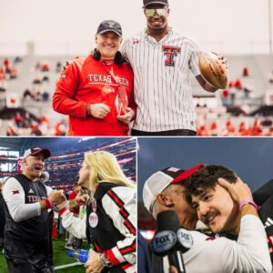 The Storm Walker’s Secret Smile: How Coach Joey McGuire, Near Mental Exhaustion, Found Unbreakable Strength in His Wife’s Faith to Architect Texas Tech’s Jaw-Dropping, Emotional 34-7 Triumph Over BYU, A Victory That Echoed the Heart of Every Devoted Red Raider Fan Across the Nation!-lq