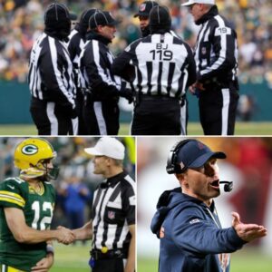 The Agonizing Moment Chicago's Hope Was Stolen by the Whistle, A Silent, Crushing Betrayal That Ripped the Soul of a City, Now Uncovered in a Scandalous Suspension — Four Referees Stripped of Their Stripes in a Quest for Justice, Proving the Bears’ Heart Was Broken by Banned Errors, Not by the Packers’ Might-lq
