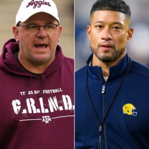 Mike Elko’s Explosive, No-Mercy Attack on Notre Dame Leadership Sparks National Outrage, Ignites Questions About Marcus Freeman’s Future, and Shakes the Foundation of College Football - TUTA