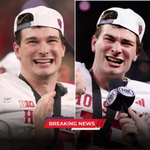 When Strength Turns to Song: How Fernando Mendoza’s Unexpected, Tear-Filled National Anthem Performance Stunned an Entire Arena and Ignited a Wave of Unity, Pride, and Pure Human Emotion Across the Big Ten Championship-lq