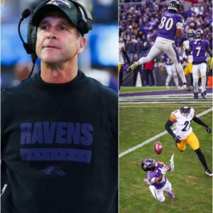 “John Harbaugh Silences Baltimore Ravens With Ten Words After Heartbreaking 22–27 Loss to Pittsburgh Steelers, Leaving Fans Stunned, Players Reflecting, and Stadium Overflowing With Emotion”-HTI
