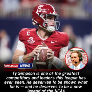 "Nick Saban Declares Ty Simpson a Future NCAA Legend, Igniting an Unstoppable Viral Frenzy Across Fans, Analysts, and College Football Community Nationwide"-hti